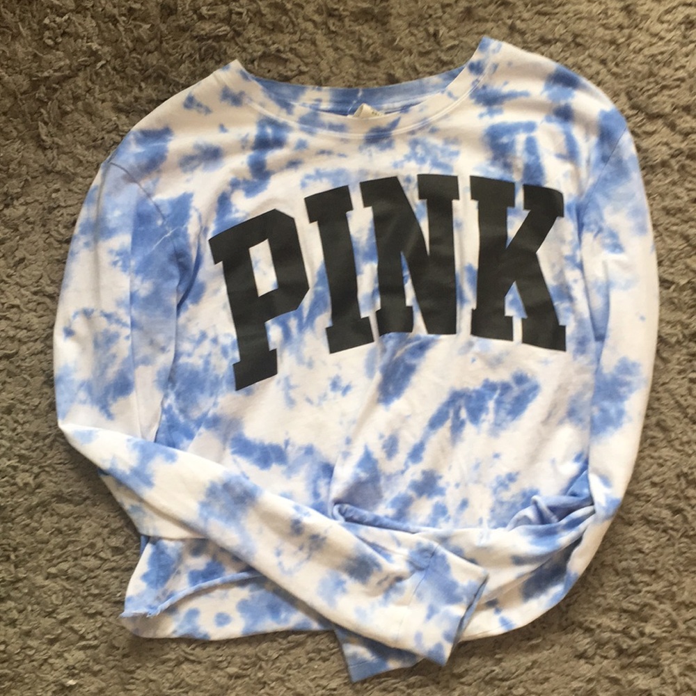 Pink long sleeved shirt